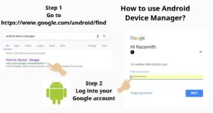 How to use Android Device Manager 5