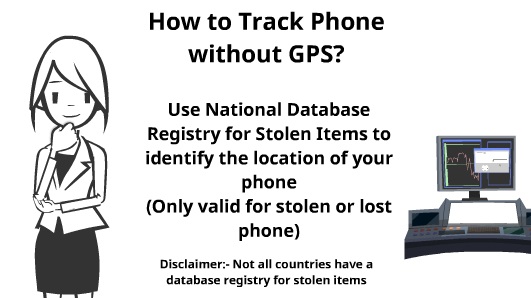 how to track phone without GPS