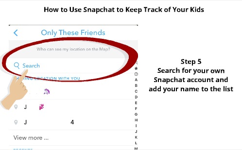 How to use Snapchat to keep track of your kids