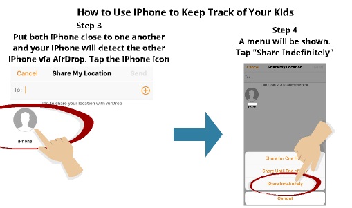 How to use iPhone to Keep track of your kids