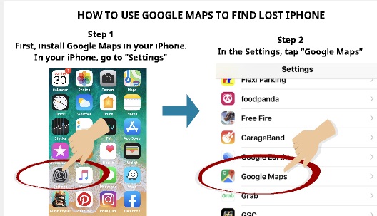 How to Activate Google Maps Location Sharing Step 1 and Step 2