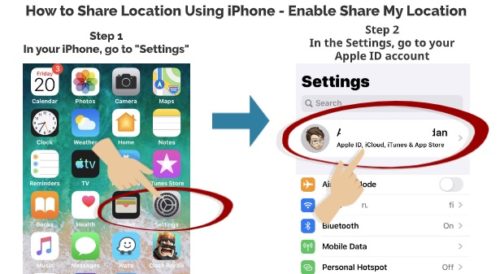 Top 5 Ways How to Share Your Location Using iPhone | My Phone Locater