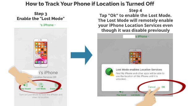 How to Track iPhone if Location is Turned Off 2