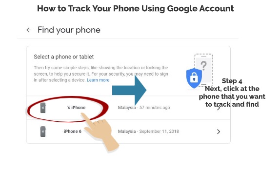 google track my phone